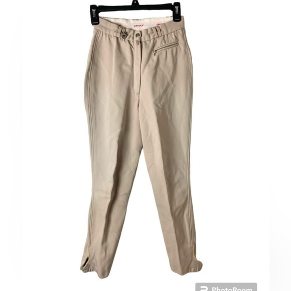 Vintage Pikeur Equestrian Riding Horses Breaches Pants High Rise Cream Size XS-S